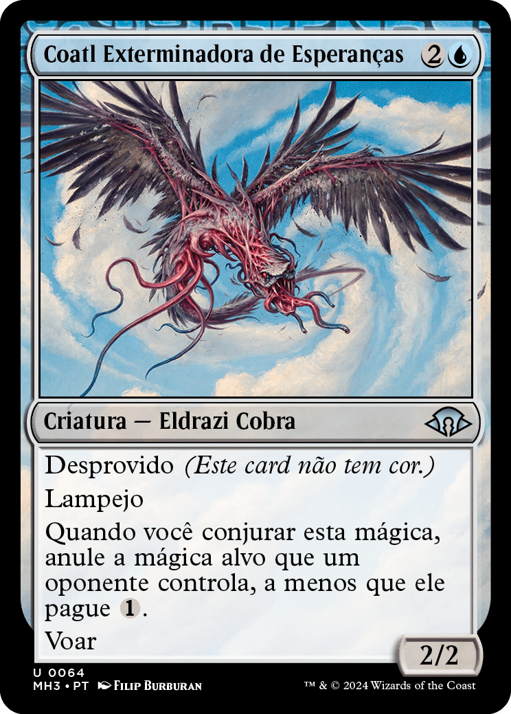 Coatl Exterminadora de Esperanças / Hope-Ender Coatl - Magic: The Gathering - MoxLand