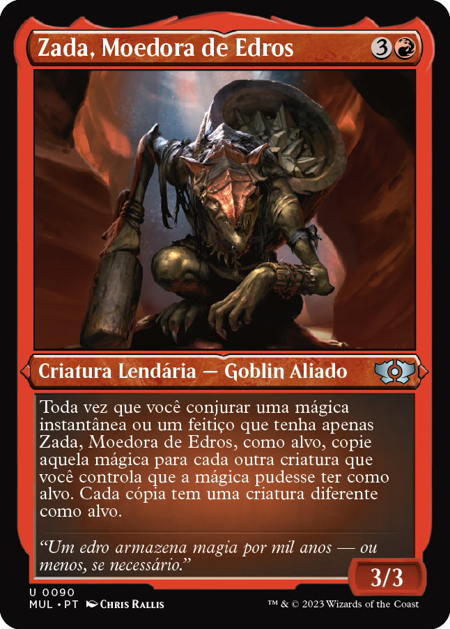 Zada, Moedora de Edros / Zada, Hedron Grinder - Magic: The Gathering - MoxLand