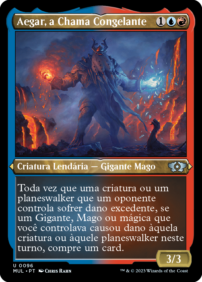 Aegar, a Chama Congelante / Aegar, the Freezing Flame - Magic: The Gathering - MoxLand