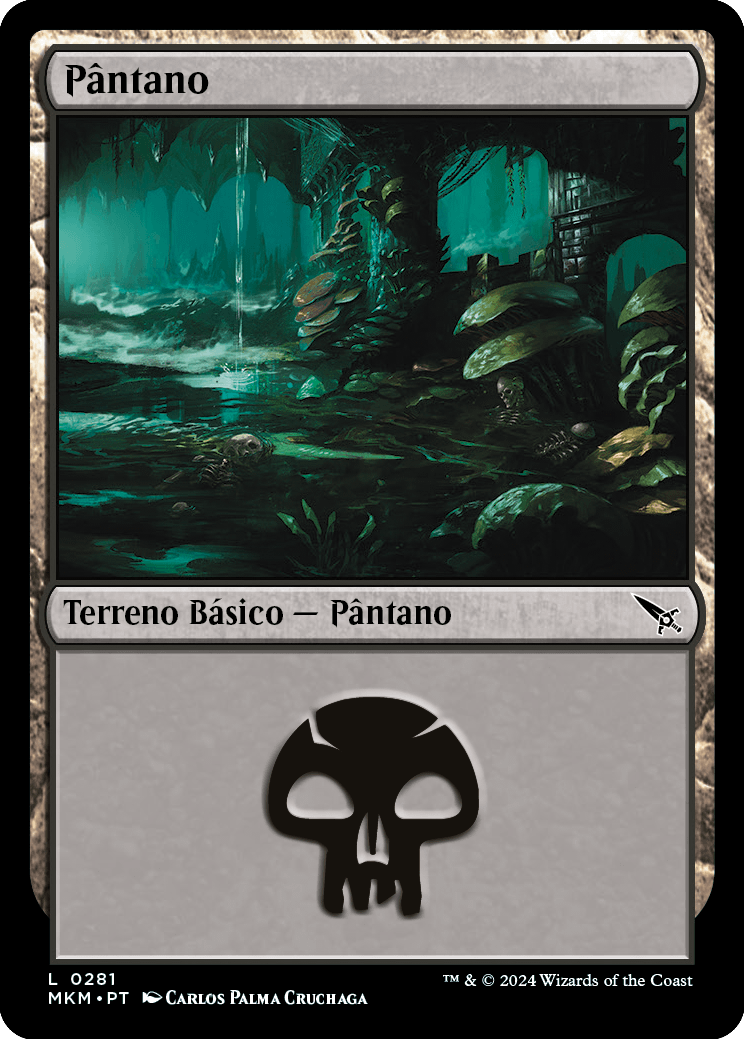 Pântano / Swamp - Magic: The Gathering - MoxLand