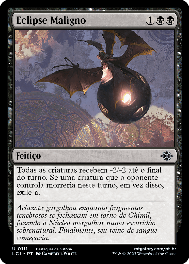 Eclipse Maligno / Malicious Eclipse - Magic: The Gathering - MoxLand