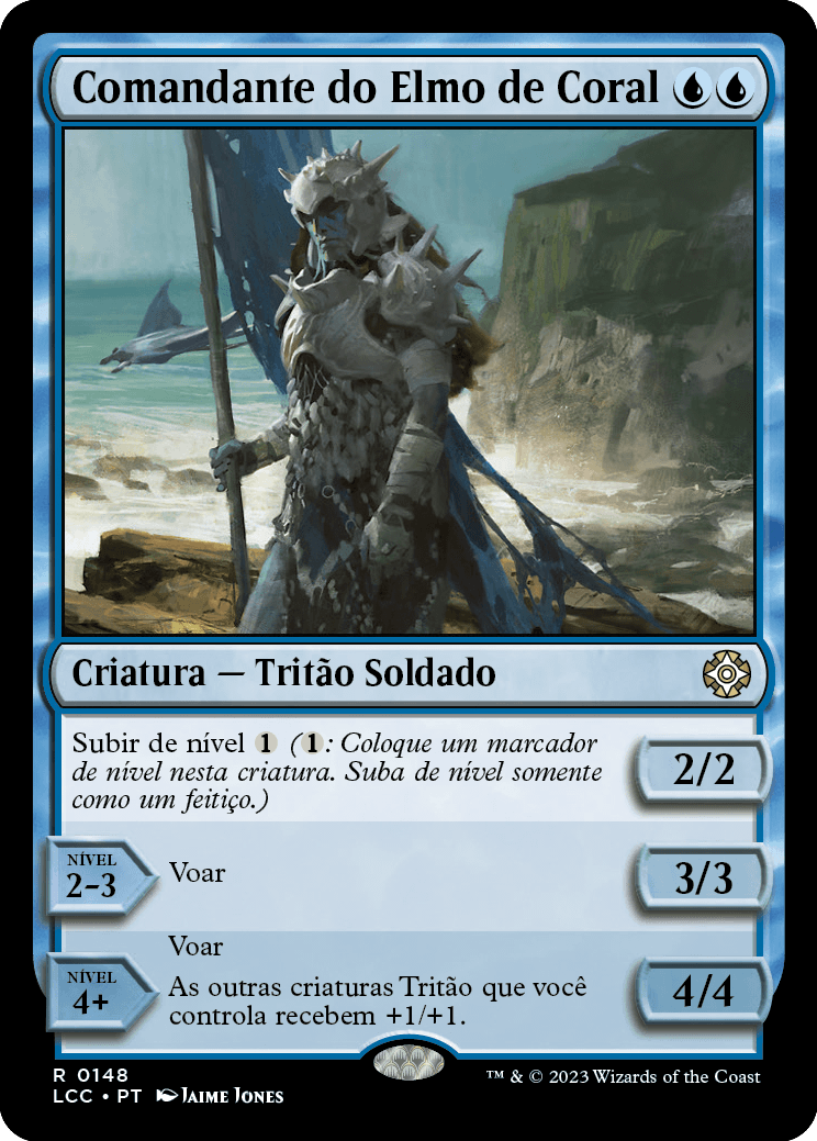 Comandante do Elmo de Coral / Coralhelm Commander - Magic: The Gathering - MoxLand