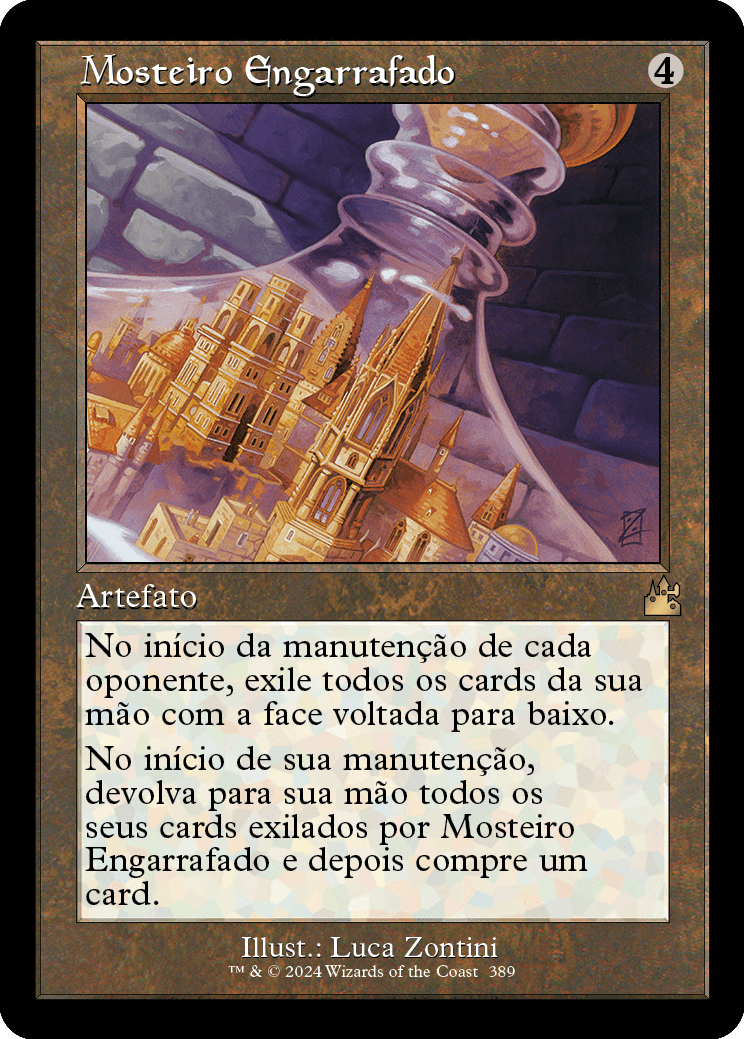 Mosteiro Engarrafado / Bottled Cloister - Magic: The Gathering - MoxLand