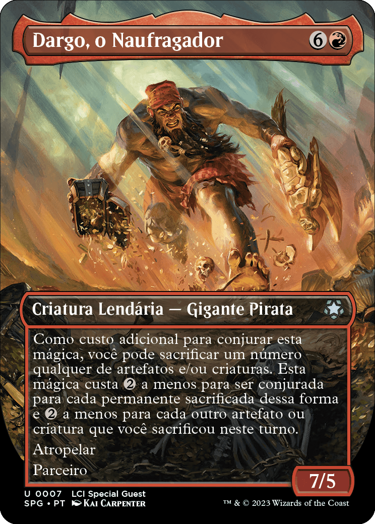 Dargo, o Naufragador / Dargo, the Shipwrecker - Magic: The Gathering - MoxLand