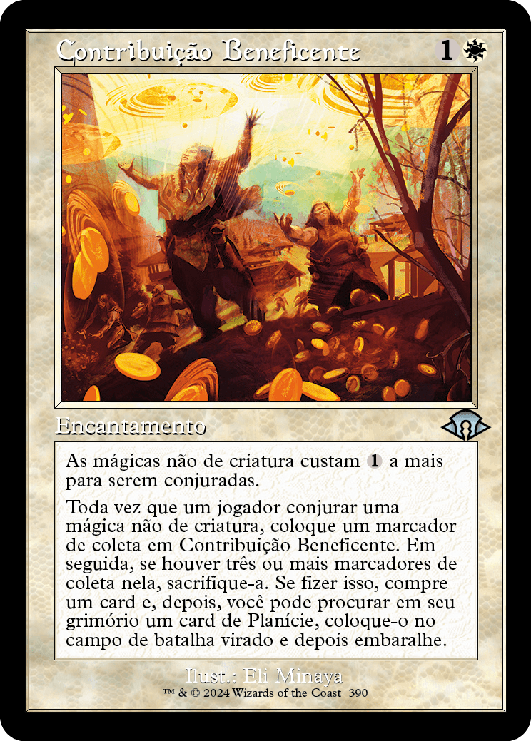 Contribuição Beneficente / Charitable Levy - Magic: The Gathering - MoxLand