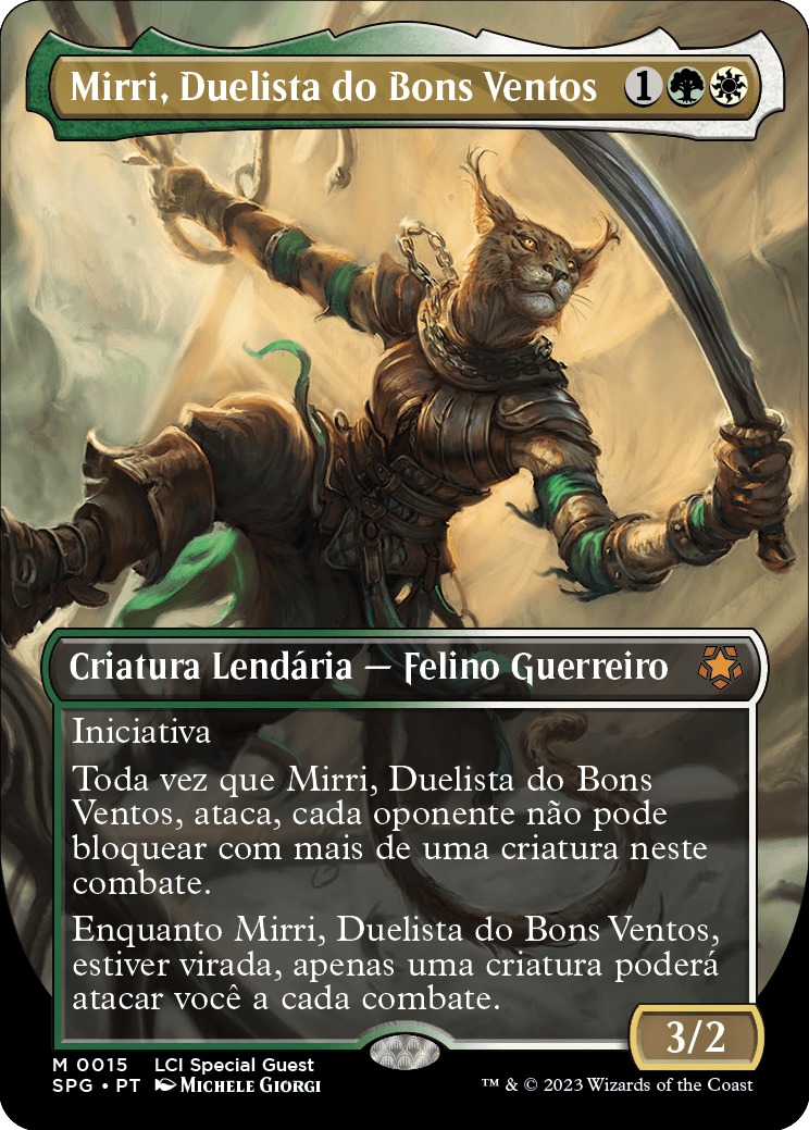 Mirri, Duelista do Bons Ventos / Mirri, Weatherlight Duelist - Magic: The Gathering - MoxLand