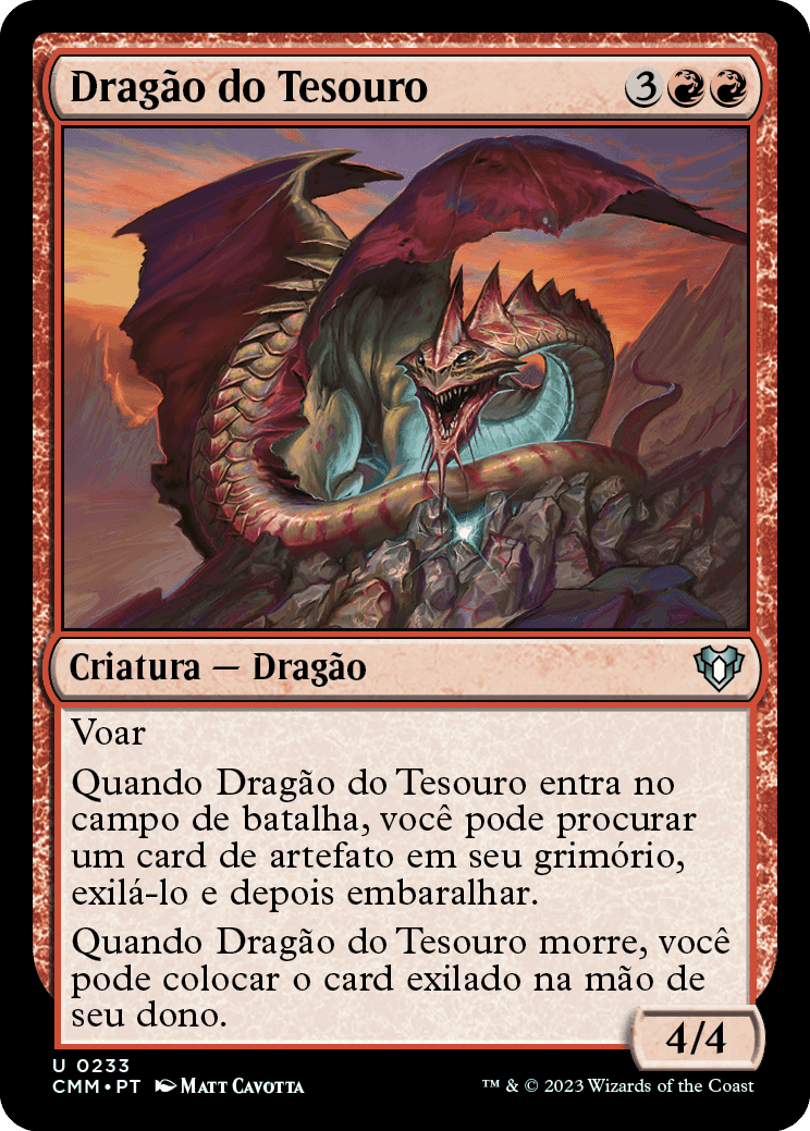 Dragão do Tesouro / Hoarding Dragon - Magic: The Gathering - MoxLand