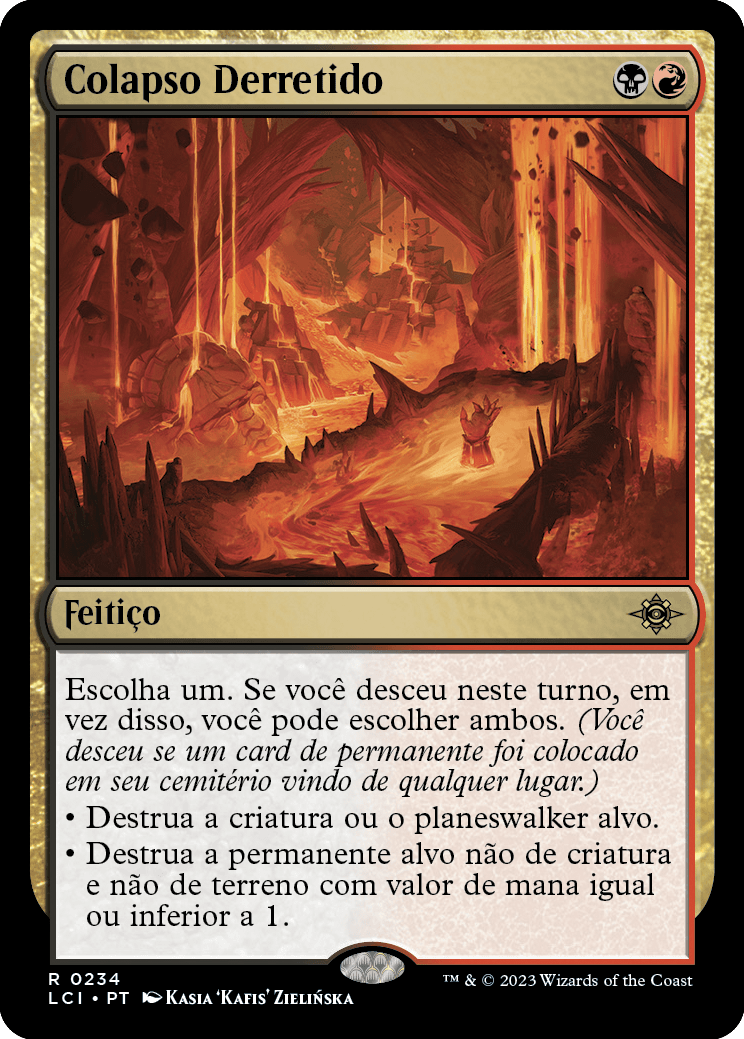 Colapso Derretido / Molten Collapse - Magic: The Gathering - MoxLand