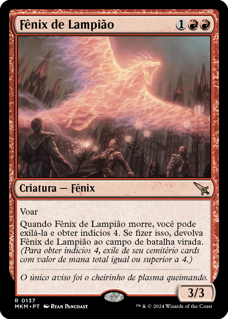 Fênix de Lampião / Lamplight Phoenix - Magic: The Gathering - MoxLand