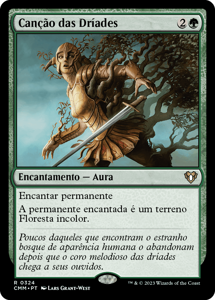 Canção das Dríades / Song of the Dryads - Magic: The Gathering - MoxLand