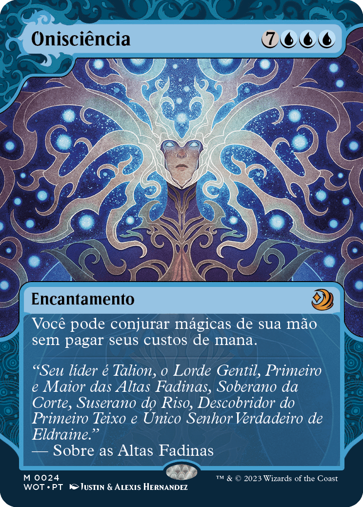 Onisciência / Omniscience - Magic: The Gathering - MoxLand