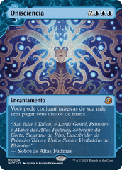 Onisciência / Omniscience - Magic: The Gathering - MoxLand