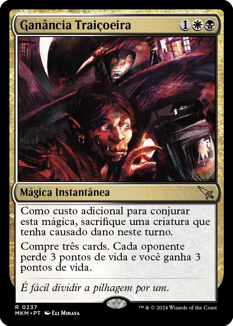 Ganância Traiçoeira / Treacherous Greed - Magic: The Gathering - MoxLand