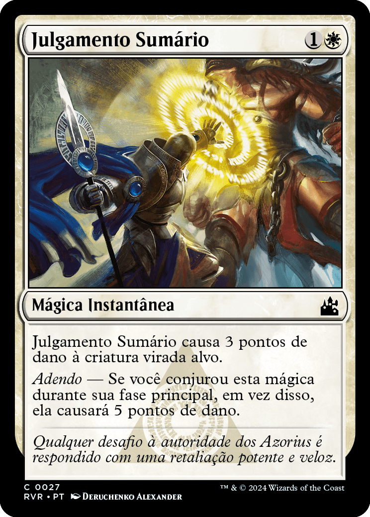 Julgamento Sumário / Summary Judgment - Magic: The Gathering - MoxLand