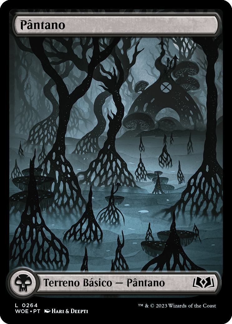 Pântano / Swamp - Magic: The Gathering - MoxLand