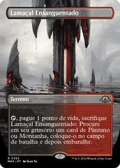 Lamaçal Ensanguentado / Bloodstained Mire - Magic: The Gathering - MoxLand