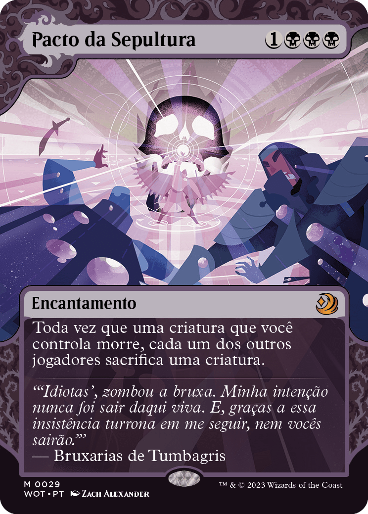 Pacto da Sepultura / Grave Pact - Magic: The Gathering - MoxLand