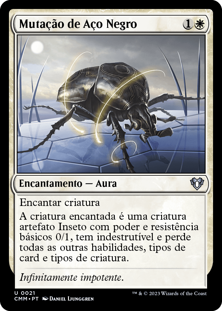 Mutação de Aço Negro / Darksteel Mutation - Magic: The Gathering - MoxLand