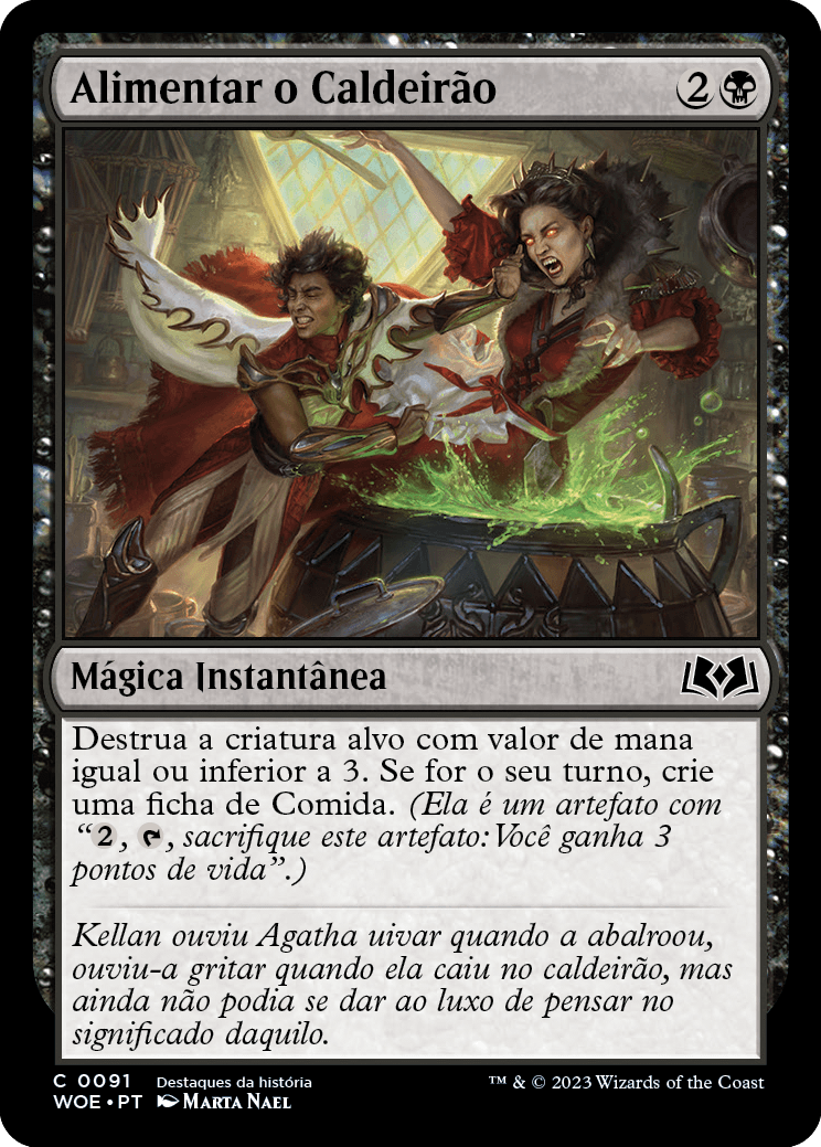 Alimentar o Caldeirão / Feed the Cauldron - Magic: The Gathering - MoxLand