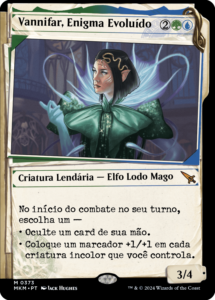 Vannifar, Enigma Evoluído / Vannifar, Evolved Enigma - Magic: The Gathering - MoxLand