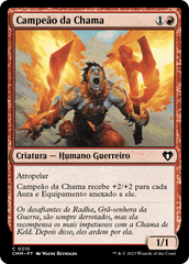 Campeão da Chama / Champion of the Flame - Magic: The Gathering - MoxLand