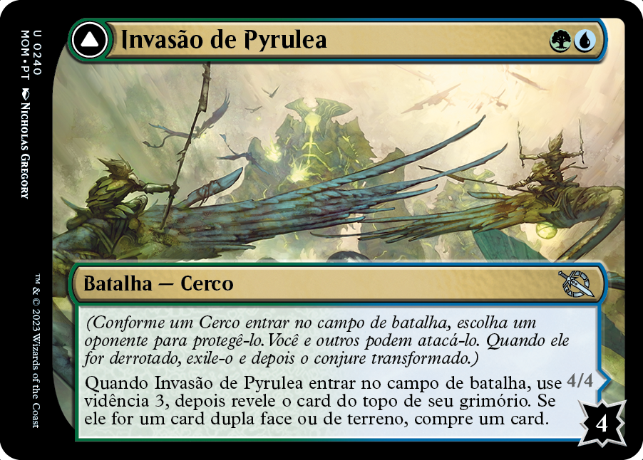 Invasão de Pyrulea / Invasion of Pyrulea - Magic: The Gathering - MoxLand