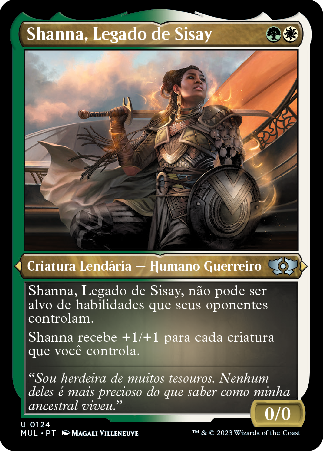 Shanna, Legado de Sisay / Shanna, Sisay's Legacy - Magic: The Gathering - MoxLand