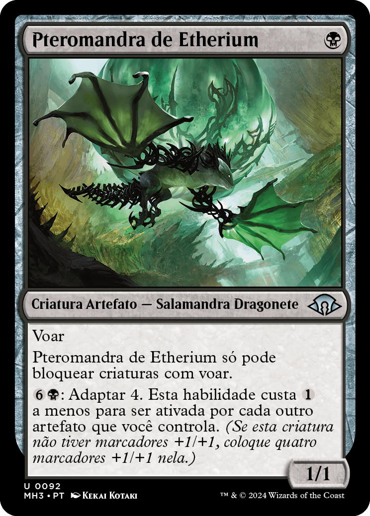 Pteromandra de Etherium / Etherium Pteramander - Magic: The Gathering - MoxLand