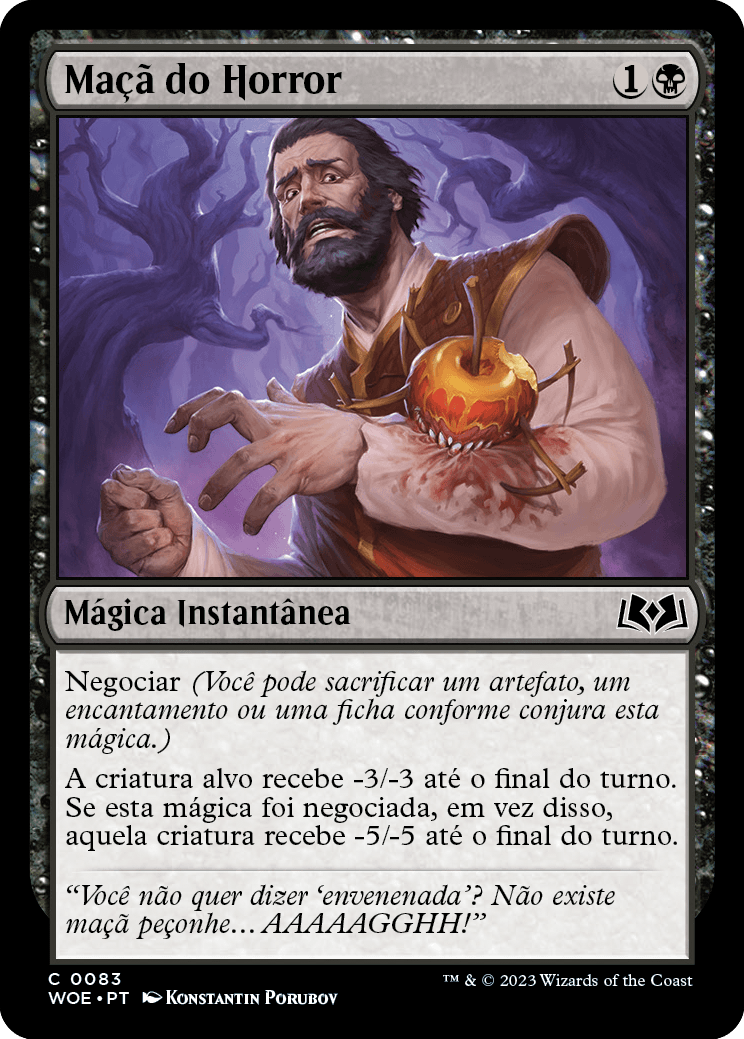 Maçã do Horror / Candy Grapple - Magic: The Gathering - MoxLand