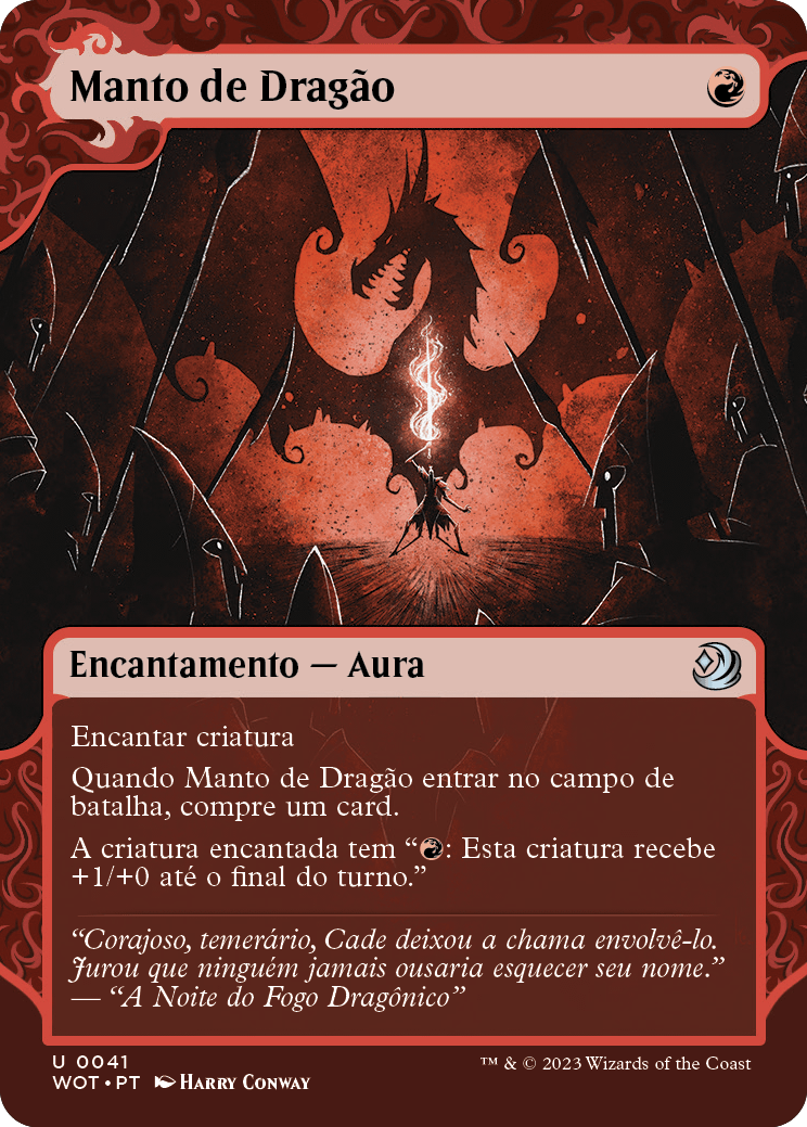 Manto de Dragão / Dragon Mantle - Magic: The Gathering - MoxLand