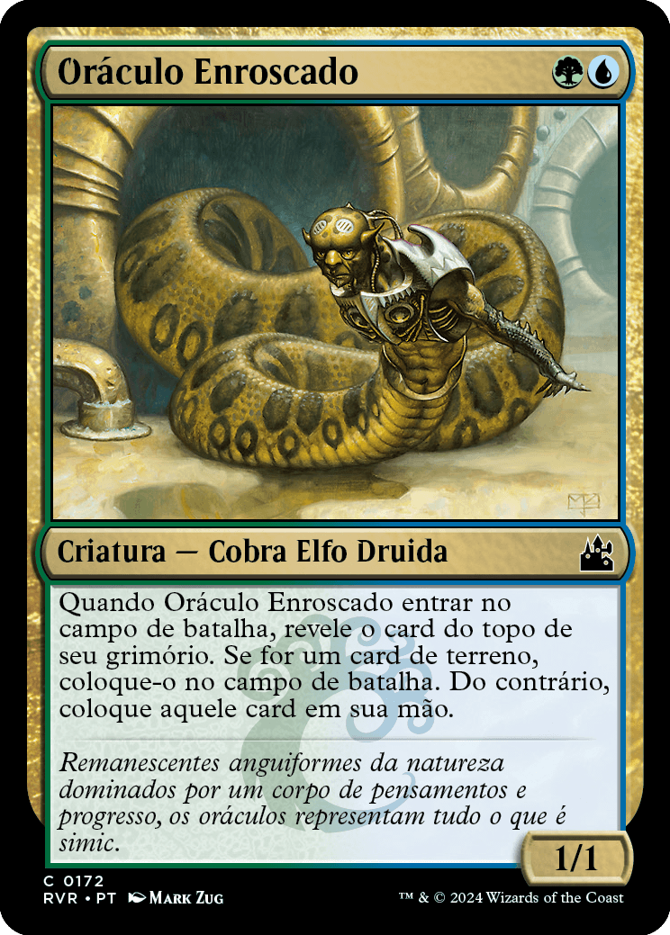 Oráculo Enroscado / Coiling Oracle - Magic: The Gathering - MoxLand