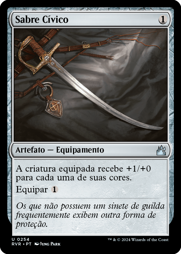 Sabre Cívico / Civic Saber - Magic: The Gathering - MoxLand