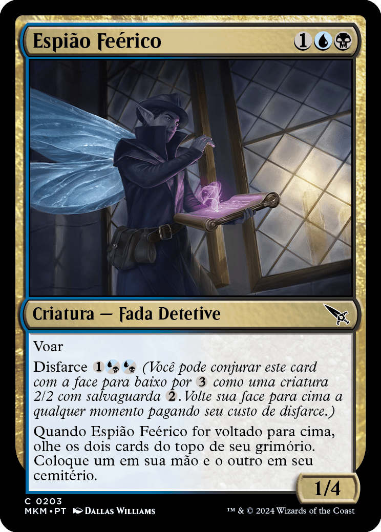 Espião Feérico / Faerie Snoop - Magic: The Gathering - MoxLand