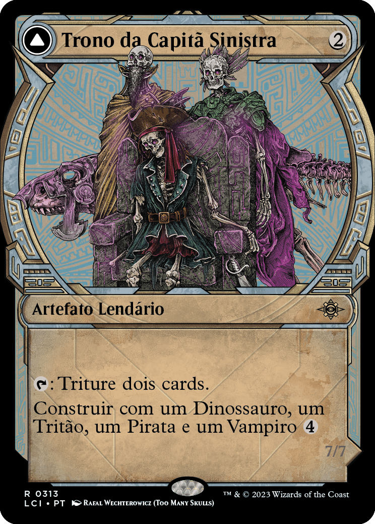 Trono da Capitã Sinistra / Throne of the Grim Captain - Magic: The Gathering - MoxLand