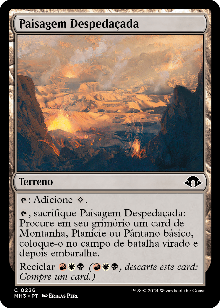 Paisagem Despedaçada / Shattered Landscape - Magic: The Gathering - MoxLand