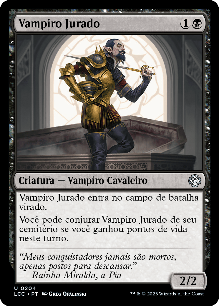 Vampiro Jurado / Oathsworn Vampire - Magic: The Gathering - MoxLand