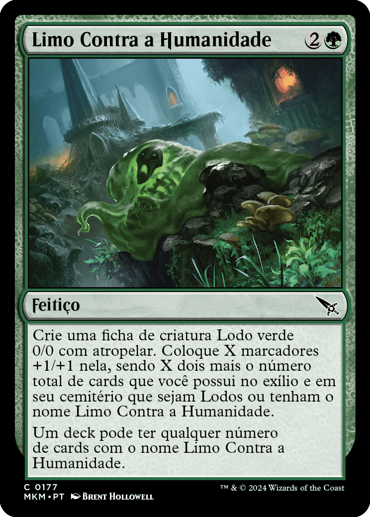 Limo Contra a Humanidade / Slime Against Humanity - Magic: The Gathering - MoxLand