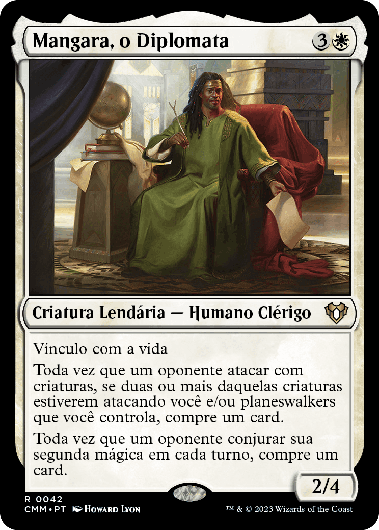 Mangara, o Diplomata / Mangara, the Diplomat - Magic: The Gathering - MoxLand