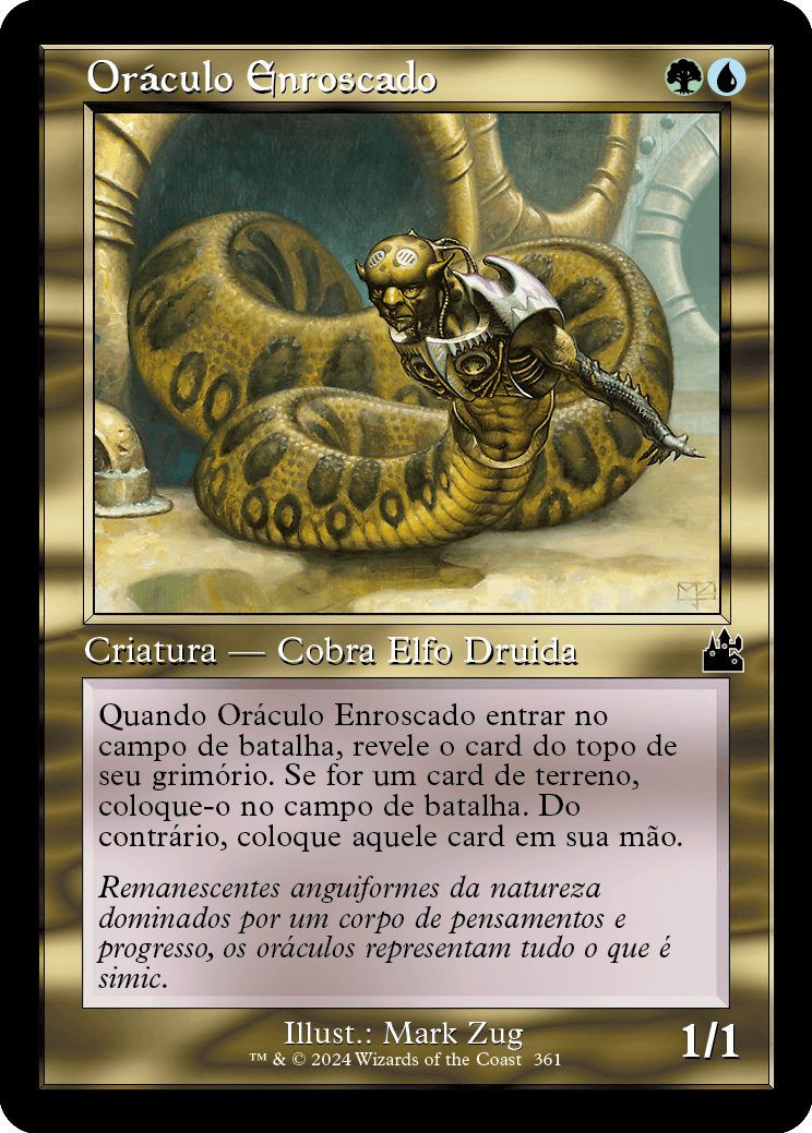 Oráculo Enroscado / Coiling Oracle - Magic: The Gathering - MoxLand