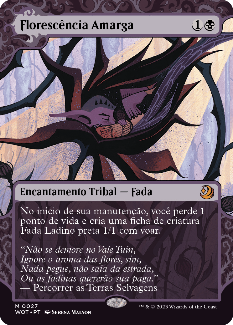 Florescência Amarga / Bitterblossom - Magic: The Gathering - MoxLand