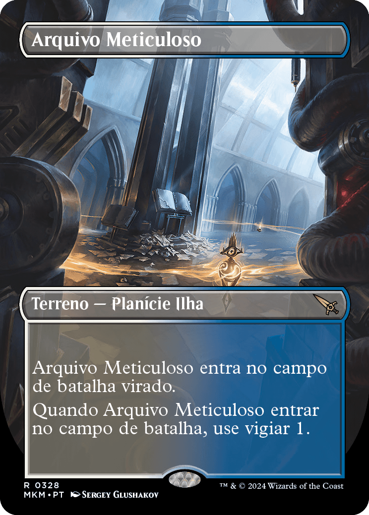 Arquivo Meticuloso / Meticulous Archive - Magic: The Gathering - MoxLand