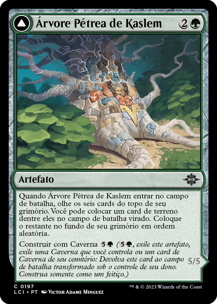 Árvore Pétrea de Kaslem / Kaslem's Stonetree - Magic: The Gathering - MoxLand