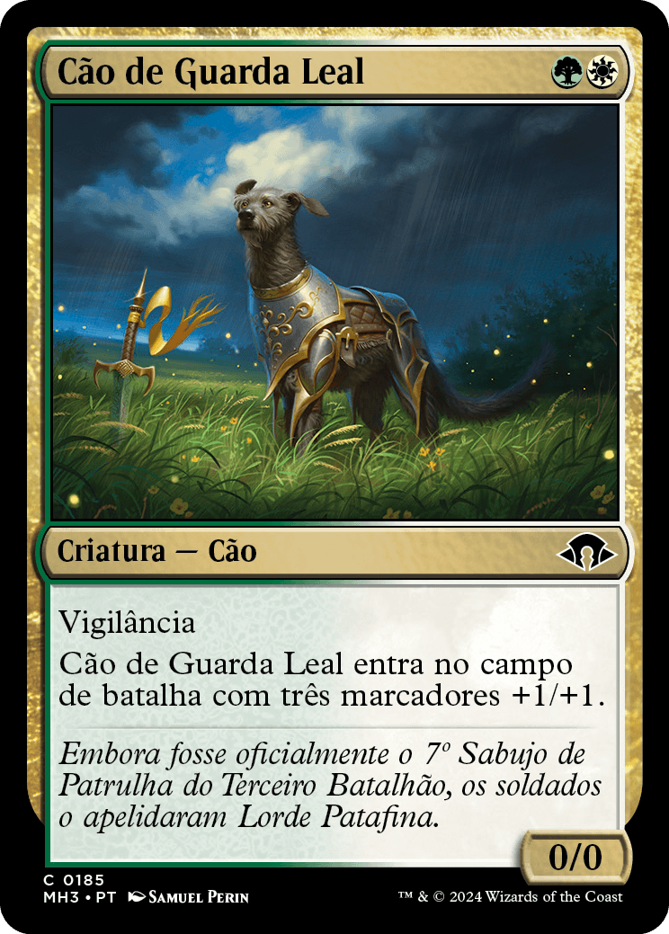 Cão de Guarda Leal / Faithful Watchdog - Magic: The Gathering - MoxLand