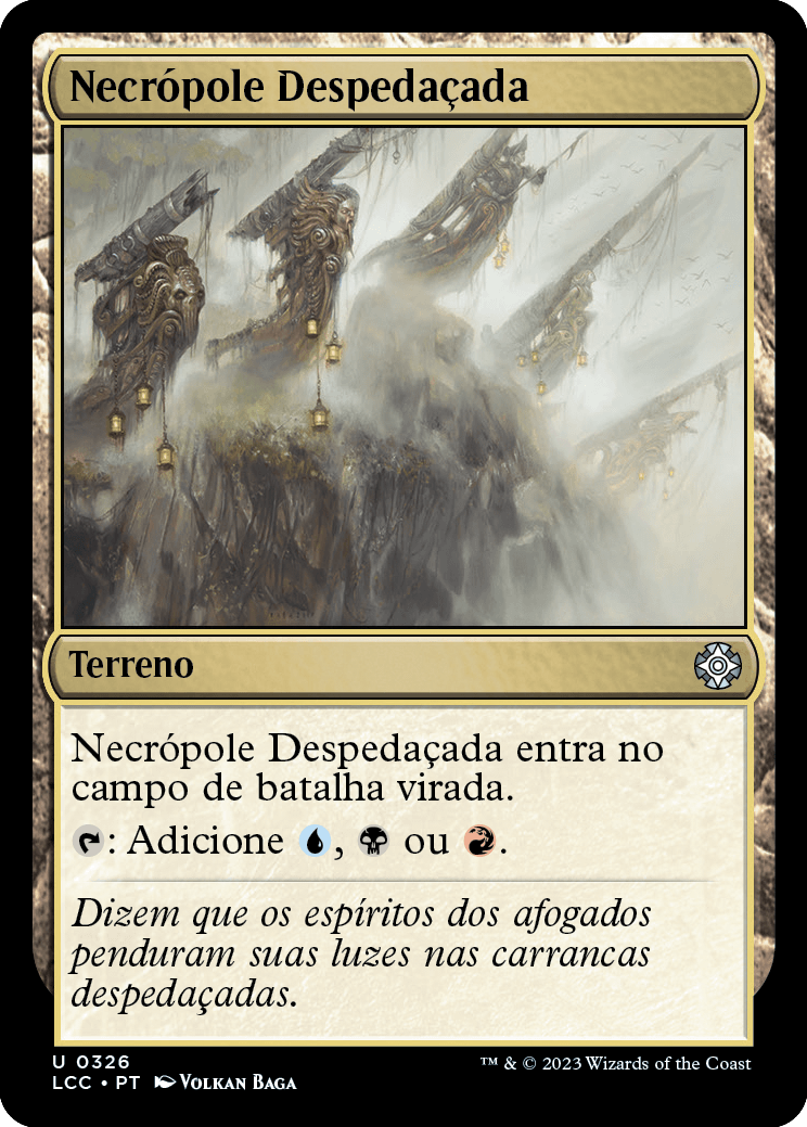 Necrópole Despedaçada / Crumbling Necropolis - Magic: The Gathering - MoxLand