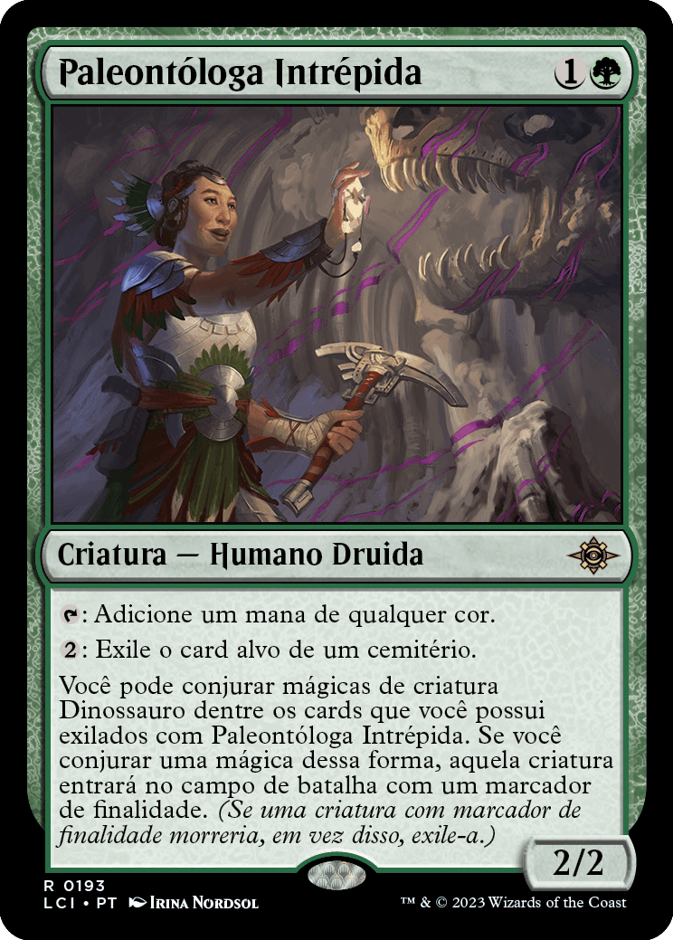 Paleontóloga Intrépida / Intrepid Paleontologist - Magic: The Gathering - MoxLand