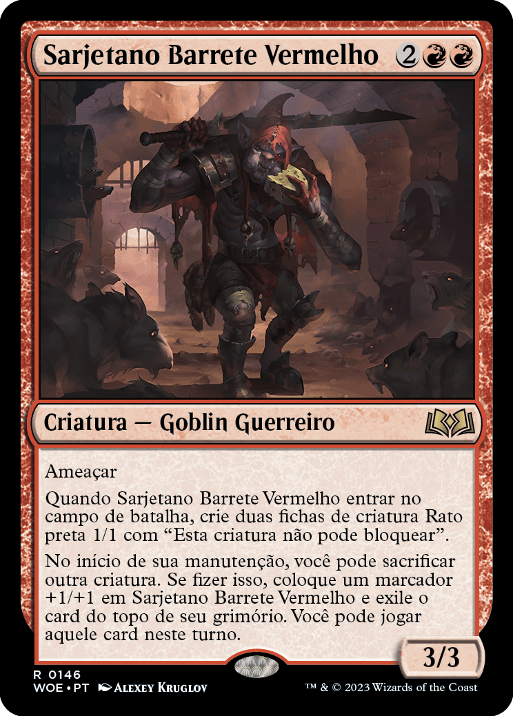 Sarjetano Barrete Vermelho / Redcap Gutter-Dweller - Magic: The Gathering - MoxLand