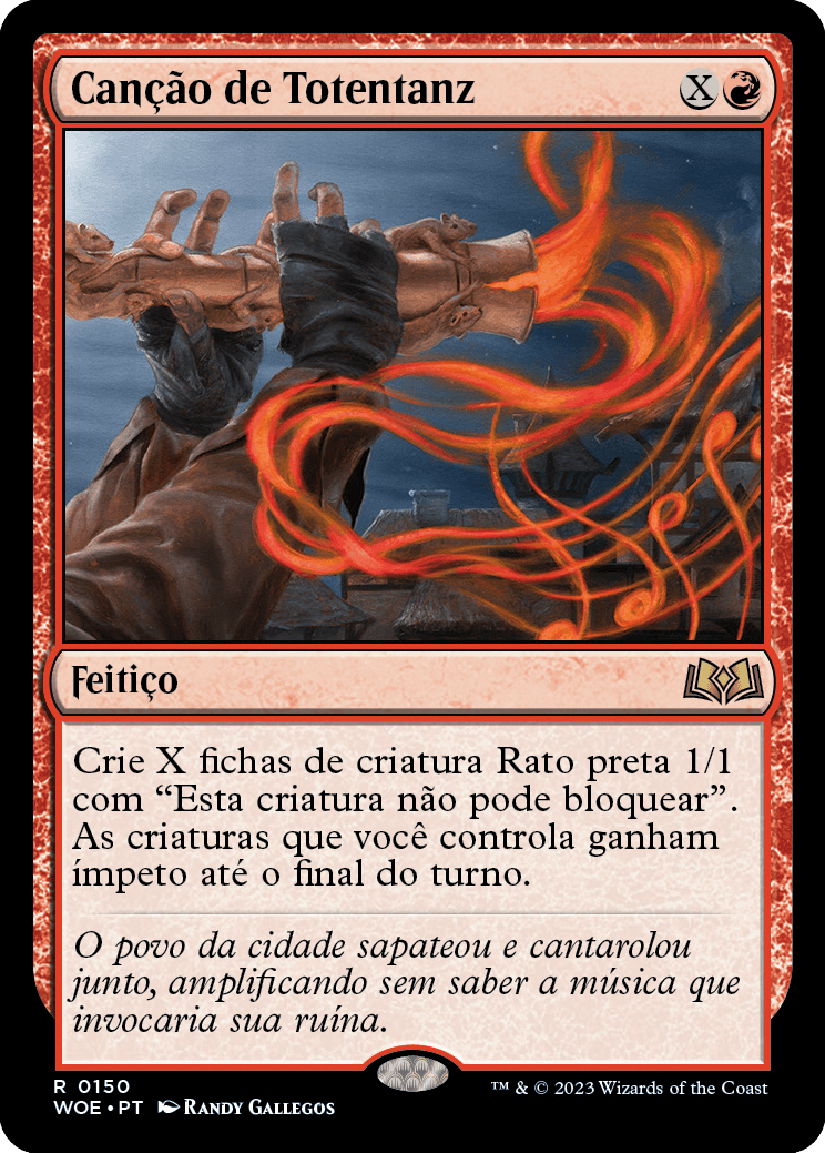 Canção de Totentanz / Song of Totentanz - Magic: The Gathering - MoxLand