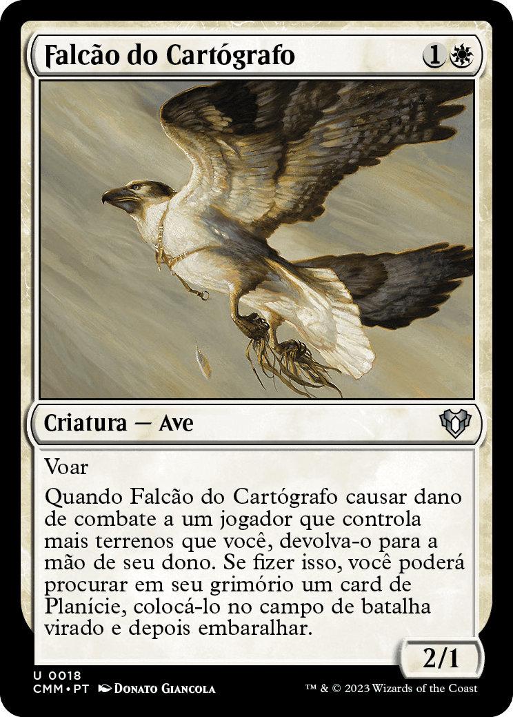 Falcão do Cartógrafo / Cartographer's Hawk - Magic: The Gathering - MoxLand