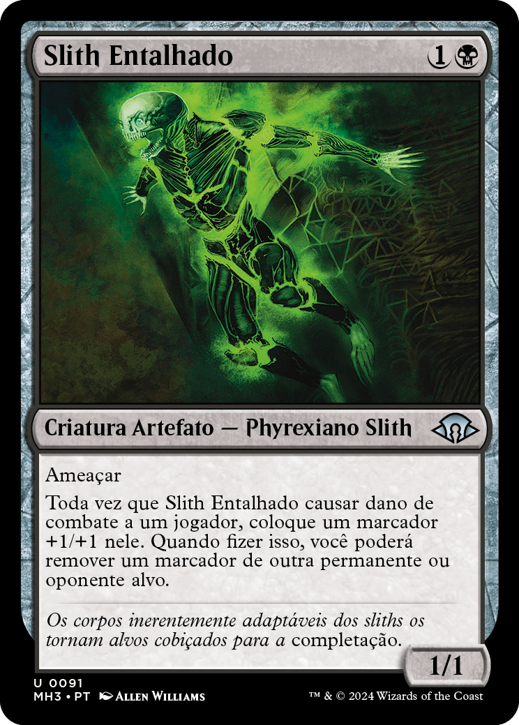 Slith Entalhado / Etched Slith - Magic: The Gathering - MoxLand