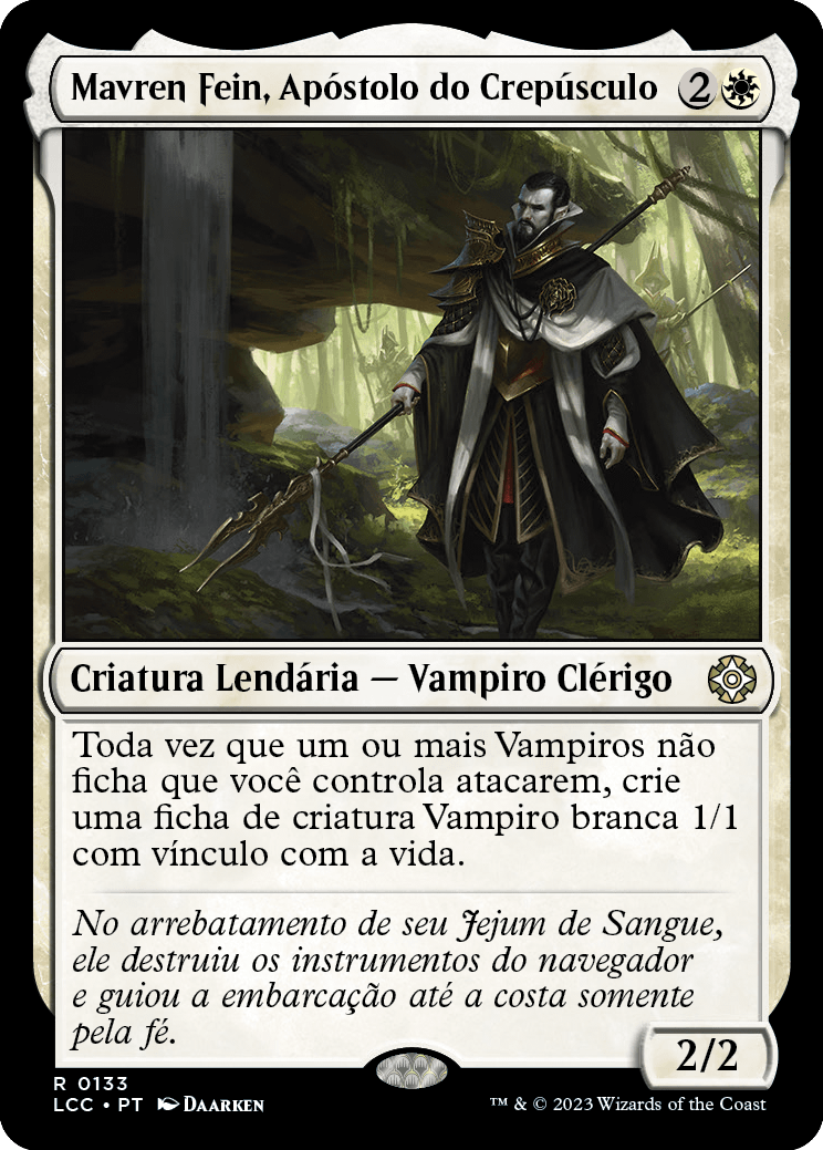 Mavren Fein, Apóstolo do Crepúsculo / Mavren Fein, Dusk Apostle - Magic: The Gathering - MoxLand